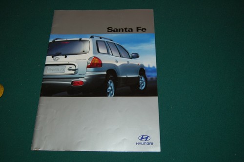 Hyundai santa brochure - santa, fe