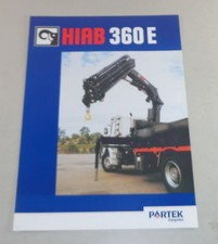 Prospetto/Brochure Hiab Gru