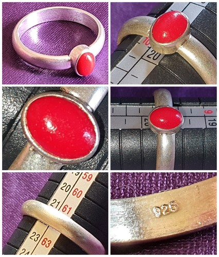 Anello corallo rosso - 💍,