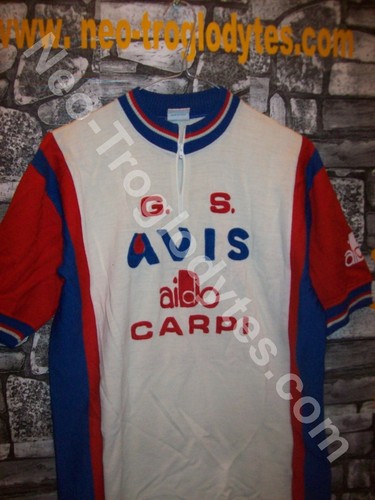 Vintage cycling jersey wool - vintage,