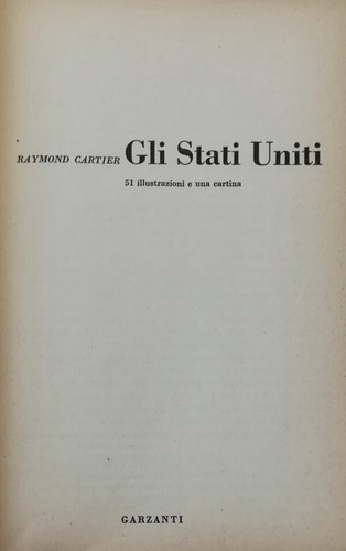 Cartier raymond gli stati - raymond,