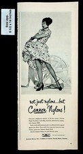 1947 Cannon Nylons Woman Fan