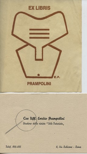 Futurismo enrico prampolini - futurismo, ex