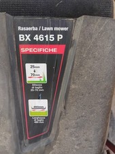 tosaerba a scoppio usato marca Balex modello BX4615P, ottime condizioni