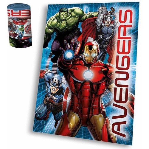Coperta plaid avengers marvel - plaid,