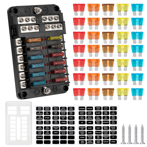 Portafusibili 12v porta - portafusibili,