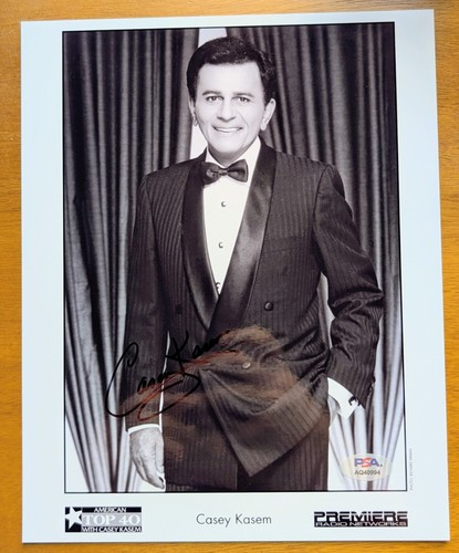 Casey kasem foto firmata - foto, 8x10