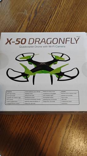 Dragonfly quadricottero - x-50,