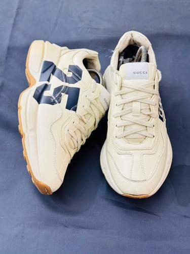 Sneakers gucci rhyton pelle - gucci,