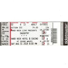 Biglietto concerto DAUGHTRY