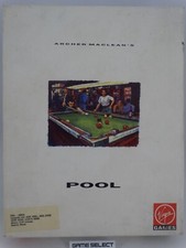 ARCHER MACLEAN'S POOL per COMMODORE AMIGA 500 600 1200 A500 BIG BOX ORIGINALE