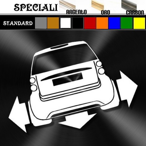 Adesivo sticker smart two - adesivo,