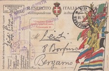 A3850) WW1, 29/9/18, X SEZIONE