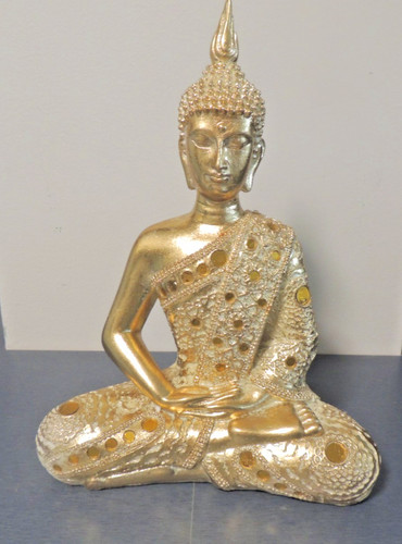 Buddha statue gold - statue, 8