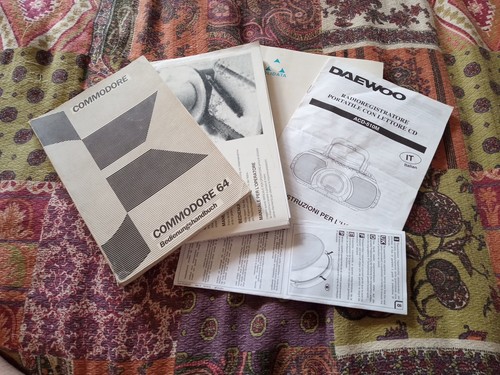Lotto manuali vintage canon - vintage,