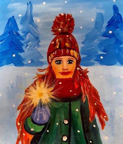 Dipinto originale inverno - , arte