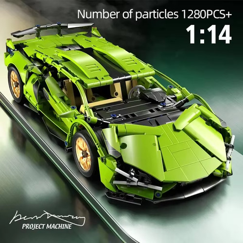 Technic cyberpunk lamborghini - technic,