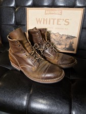 White's Boots MP-M1TC stivaletto punta cannella pelle cerata carne (suola cigolante)