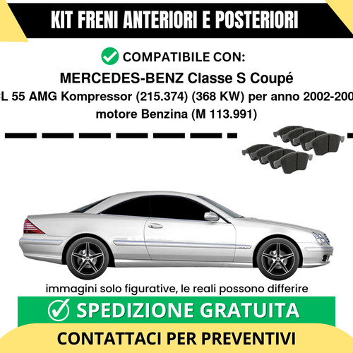 Pastiglie freno ant post - freno,