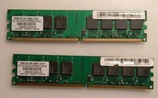 2 Moduli RAM 2GB DDR2 800MHz