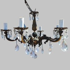 Lampadario vintage sei - lampadario, a