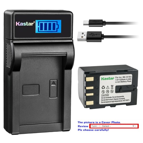 Kastar battery lcd - battery, charger