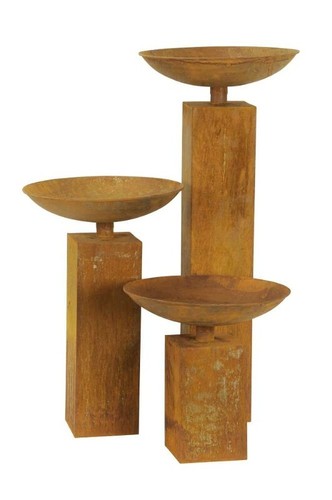 Colonna quadrata metallo - colonna, in