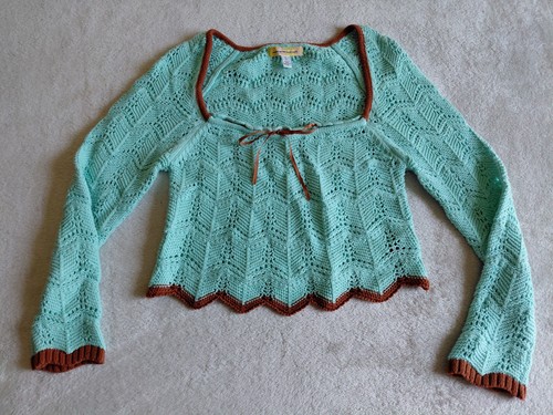 Crop top donna - , all'uncinetto