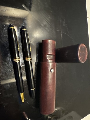 Montblanc astuccio 2 penne - montblanc,