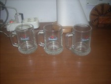 3 pz boccali da birra heineken
