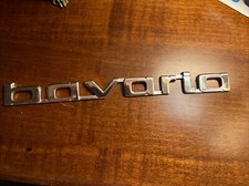 Scritta BAVARIA posteriore BMW