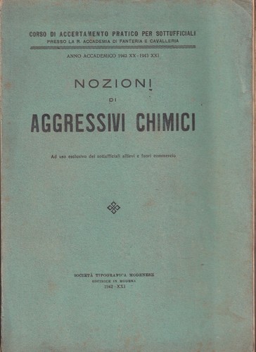 Nozioni aggressivi chimici - di,