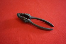 Raro Schiaccianoci in rame a teste di leone antico da collezione