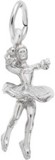 Charm pattinatore su ghiaccio