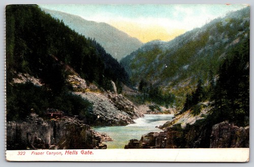 Cartolina fraser canyon hells - fraser,