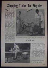 Rimorchio bici bicicletta come