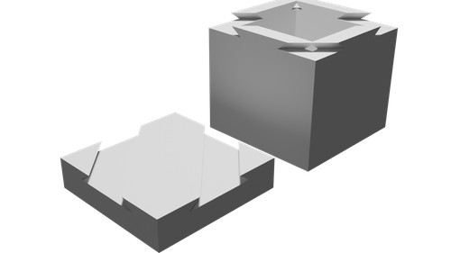 Scatola puzzle dovetail - puzzle,