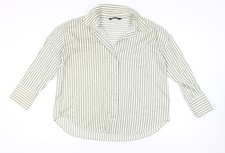 Camicia donna Zara verde a