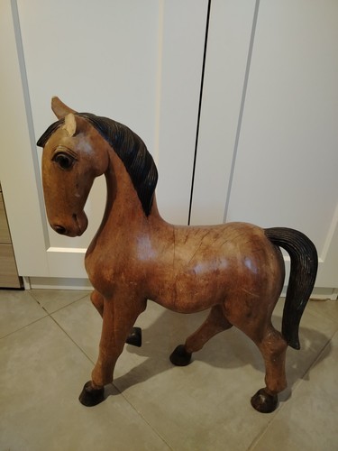 Cavallino legno pieno - cavallino,