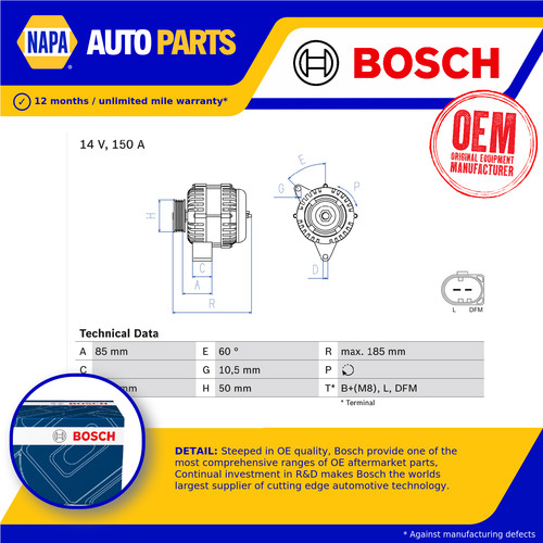 Alternatore adatto mercedes - adatto, a
