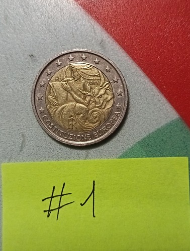 Moneta euro costituzione - euro,