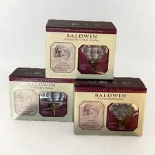 LOTTO DI 3! Baldwin ottone