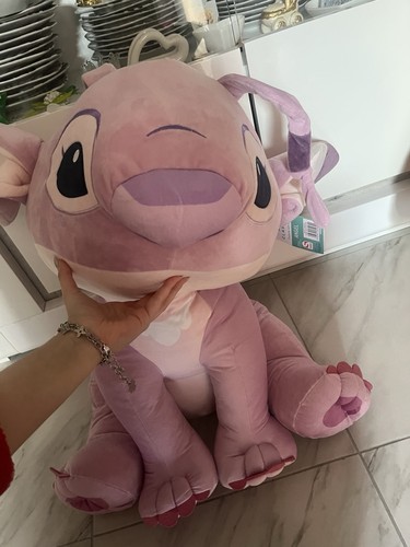 Stich peluche gigante rosa - stich,