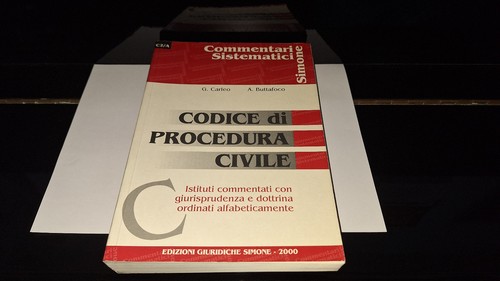 Codice procedura civile - codice,