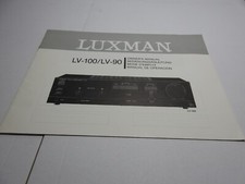 Luxman LV-100/LV-90 manuale di