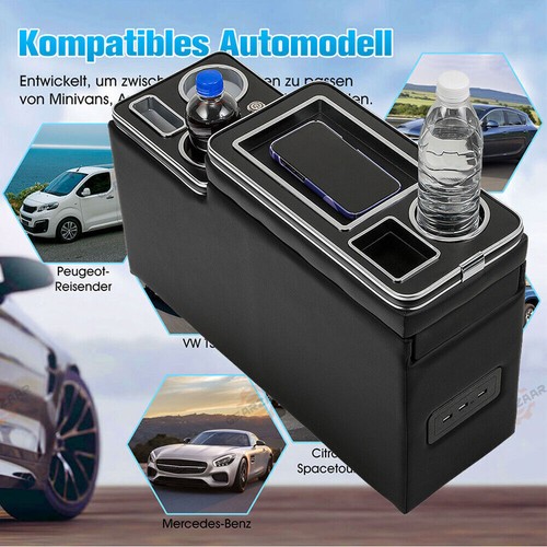 Console centrale usb vano - console,
