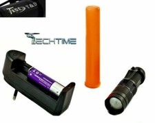 MINI TORCIA LED 5000 LUMENS CON ZOOM / TAUE CLL-8468 CON SEGNALATORE