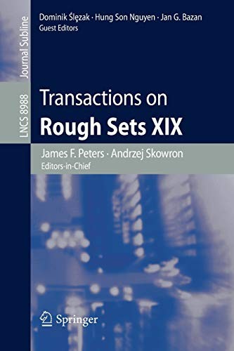 Transactions on rough - rough, sets