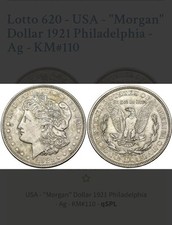 STATI UNITI DOLLARO MORGAN 1921 ALTA CONSERVAZIONE