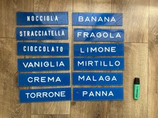 12 Tabelle Gelato Anni 70 80